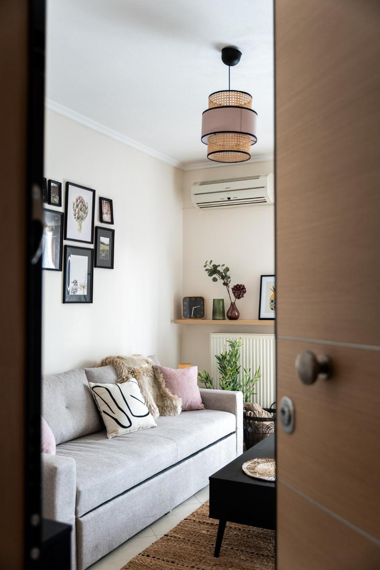 公寓 Pomegranate Luxury Penthouse Maisonette With Beautiful Terrace & Free Parking By Binobi ! 塞萨洛尼基